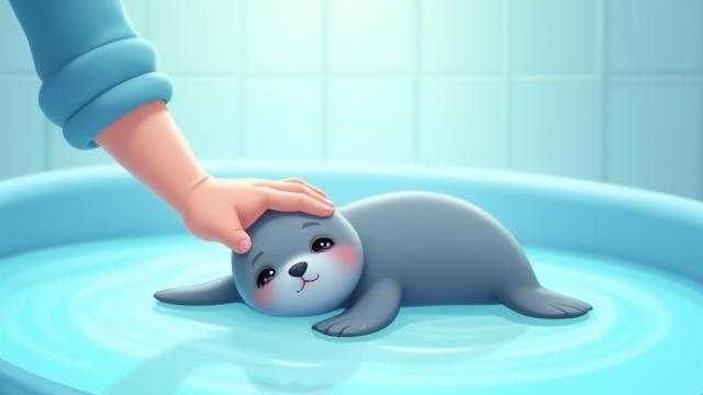 Каспий итбалықтарына арналған құтқару орталығын басқару ойынының мұқабасы.